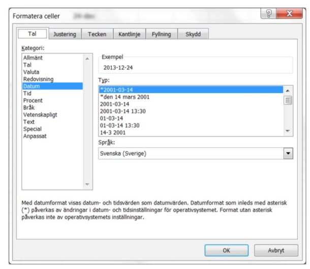 Excel Antal Dagar Mellan Två Datum