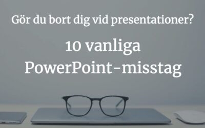 10 ödesdigra Powerpoint-misstag